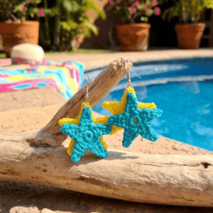 Aretes estrella dúo