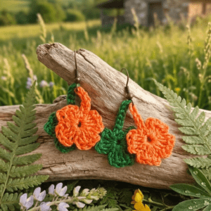 Aretes trébol dúo